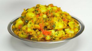 КАРТОФЕЛЬ ПО-БОМБЕЙСКИ. Идеально, вкусно, быстро и просто.
