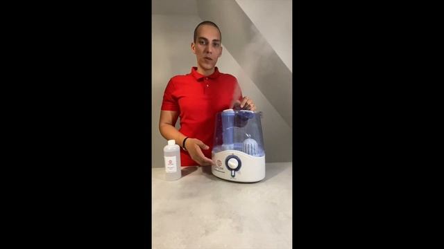 POM Ultrasonický zvlhčovač vzduchu a dezinfekčná náplň смотреть онлайн