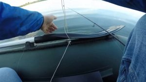 Рыбалка на Спиннинг с Лодки на  электромоторе.