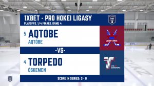 АКТОБЕ - ТОРПЕДО 27.02.24 ? 1xBet PRO HOKEI LIGASY 2024