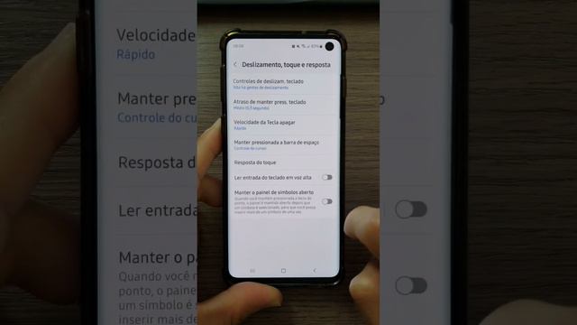 Maneira diferente de digitar