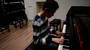 Стрижак Владимир (4 кл.) - А. Гедике Этюд 13