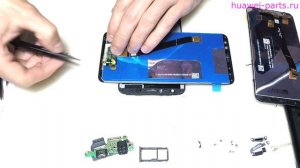 Huawei Nova2i разбор (disassembly, cambiar pantalla lcd, repair ⁄ Phẫu thuật)