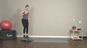 #SunnyHealthFitness Guide: 8 Min Warmup w/ Mini Stepper #MiniStepperWorkout #SunnyHealthandFitness