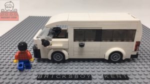 LEGO MOC #24 Toyota HiAce Van Stop Motion Speed Build by Minifigures トヨタハイエースバン
