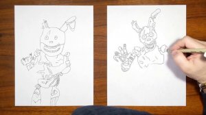 How to draw Burntrap (FNaF: Security Breach)