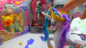 Обзор на игрушку Мой маленький пони принцесса Селестия со звуком