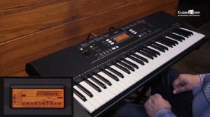 Синтезатор Yamaha PSR E343. Стили/автоаккомпанемент(2/4)