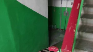 Лифт "Строммашина", Г/П 350 кг, V=0,65 м/сек (ул. Калиновая, 76, подъезд 4, г. Днепропетровск)
