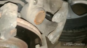 Замена передних тормозных дисков Honda accord 7