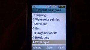Samsung GT-S5611 original ringtones