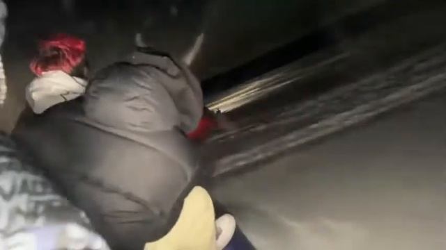 ХОЗЯЕВА КАТАЮТСЯ НА СНЕГОХОДЕ И БАНАНЕ смотреть онлайн