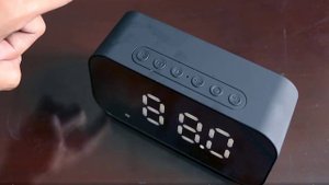 HAVIT MX701 M3 Bluetooth Speaker Alarm Clock Radio Portable Bluetooth Speaker