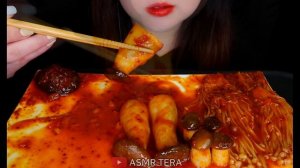 ?ASMR SPICY MUSHROOMS Mukbang Eating sounds