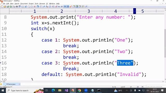 Core Java 6 May 2023
