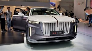 Шикарный FAW Hongqi E-HS9 - автовыставка Китай