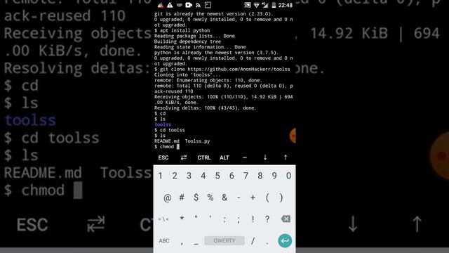 Как установить toolss на termux смотреть онлайн