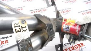 Вставка для замены катализатора "Stinger Sport" 4-1 16V 1.8L ВАЗ X-Ray (нержавеющая сталь)
