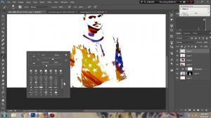 Photoshop cc 2016  tutorial | Creative ink splash / Splatter Photo Effect