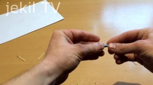 Как сделать ракету из спичек и фольги? (raketa iz spichek)