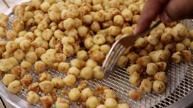 Chilli Chana Recipe - Restaurant Style Crunchy Chickpeas - CookingShooking