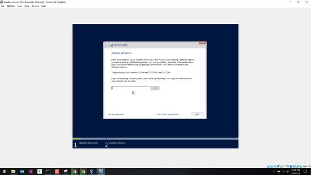 How to Install Windows Server 2016 Essentials in VirtualBox смотреть онлайн