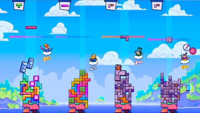 Tricky Towers | Самый большой блок | Упоротые игры смотреть онлайн