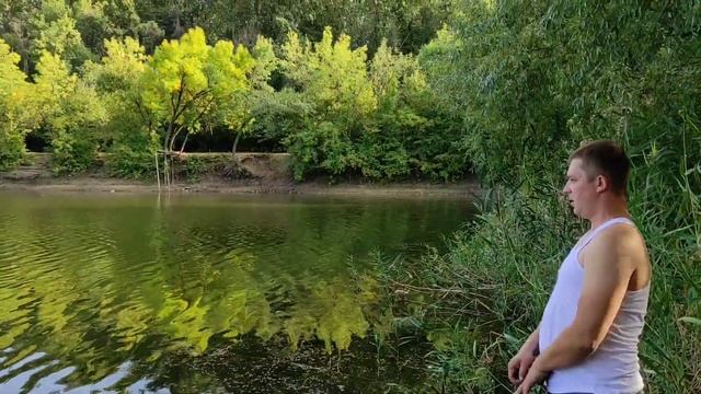 Отдыхаем на "Нашем"озере в пригороде Краснодара пгт Знаменский