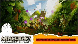 Факты Про Майнкрафт Бедрок Едишен_Часть 3