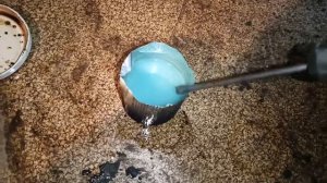 Что будет если смешать масло и  тосол. Эксперимент.