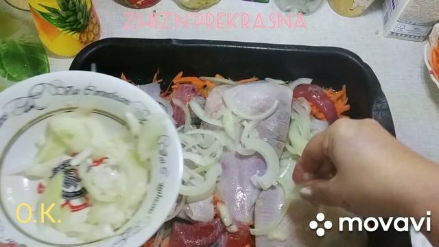 Камбала запечённая в духовке