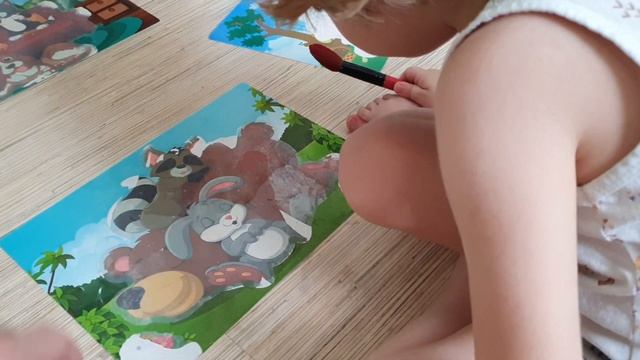 Игры с ребёнком, рисование. смотреть онлайн