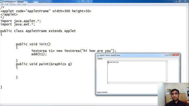Creating TextArea in Java | AWT TextArea | Adding TextArea on Container смотреть онлайн