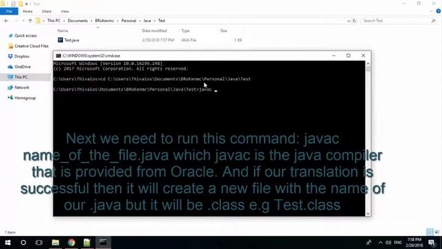 Tutorial | How to translate and execute a java program. смотреть онлайн