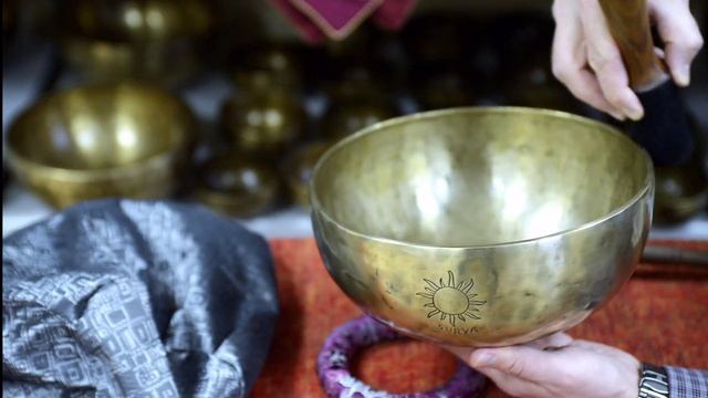 Поющая #КованаяЧаша «Сурья Элитная» Брендовая. Гордость школы! ELITE / Поющие чаши обучение