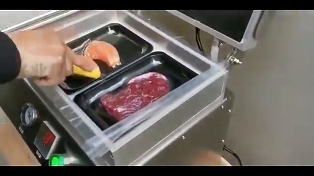 Вакуум скин упаковочная машина