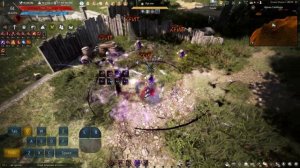 Black Desert Колдунья (пробуждение) комбо под хард споты (старое)