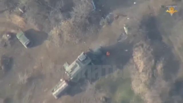Уничтожение комплекса РПМК-1 -Ланцетом-