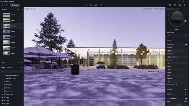 D5 Render 2.3 Exterior Scene | Sketchup Workflow.