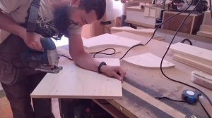 DIY.Полка угловая на кухню из дерева.