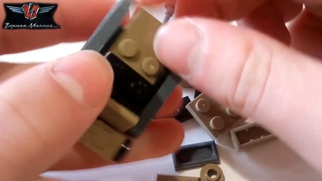 Лего мини танк Marder III (самоделка из лего) смотреть онлайн