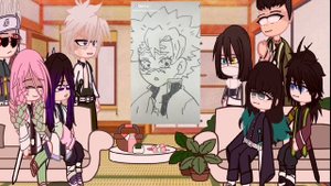 || hashiras react to muitan || muichiro x tanjiro || gacha club reaction video || kny _ ds ||