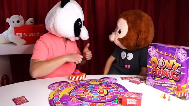 Dont Panic Game with Monkey and Panda смотреть онлайн
