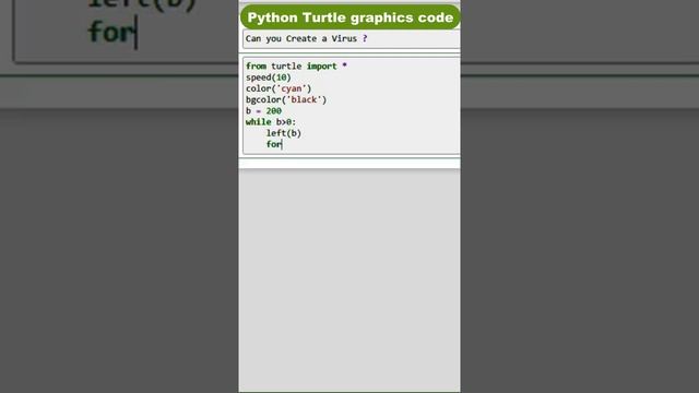 Python Turtal Graphics Code | turtle module | turtle function | python libraries