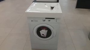 CLARO Умывальник над стиралкой. Раковина на стиральной машинке. Washbasin over styaralka. DIY.
