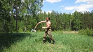 Фланкировка топорами. Древняя Русь! Flanking with axes.Ancient Rus'.