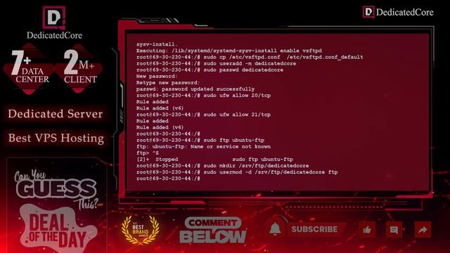 How To Install an FTP Server in Ubuntu with VSFTPD