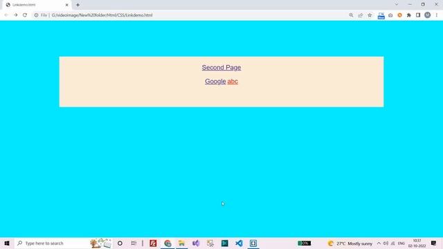 How to style html hyperlink | Link | Visited | Hover | Active | CSS (Tutorial 17 )  ? #webdesign