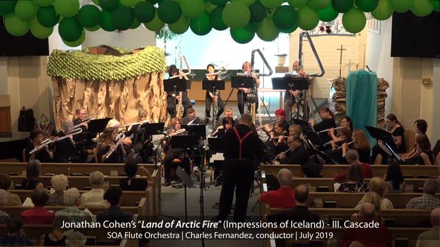 Jonathan Cohen's "Land of Arctic Fire" for Flute Orchestra смотреть онлайн
