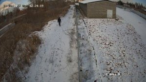 Hikvision DS-2CD2087G2-LU (C) пример работы камеры по пересечению линии.